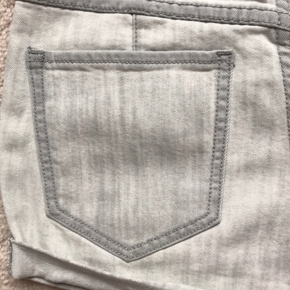 Free People Gray Washed High Waisted Shorts - Picture 4 of 6